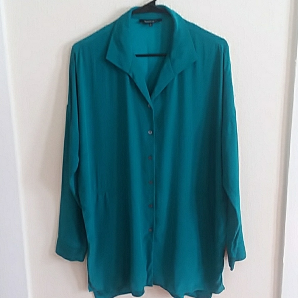 Lafayette 148 New York Silk Blouse